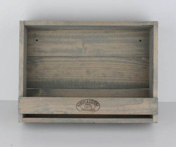 Nástenná polica na kvety bednička 39x12x29cm