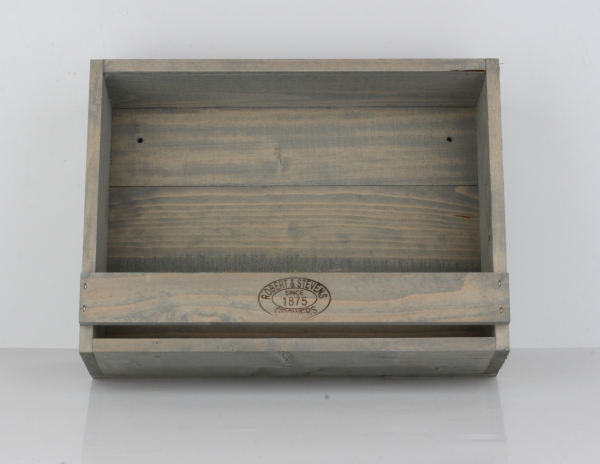 Nástenná polica na kvety bednička 39x12x29cm