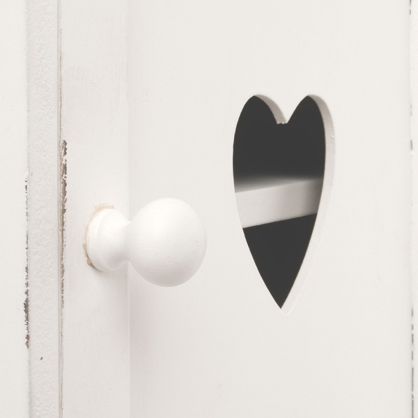 Nástenná skrinka s 2 háčikmi 23x40x11cm