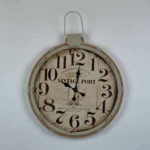 Nástenné hodiny 64x68cm šedé