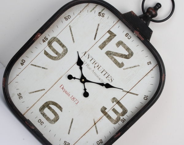 Nástenné hodiny Antiquites 53x45cm