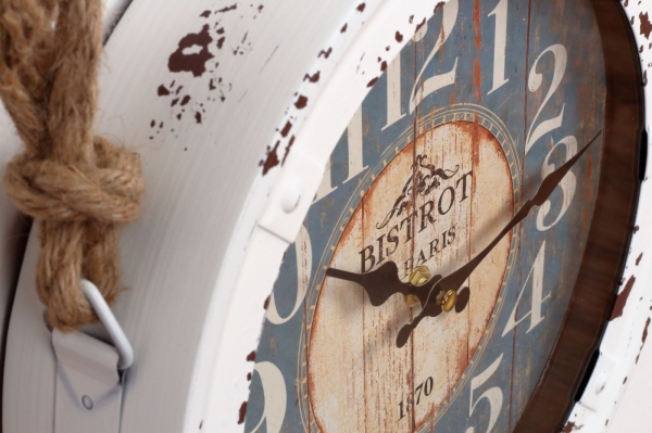 Nástenné hodiny BISTROT DE PARIS 27,5x6cm