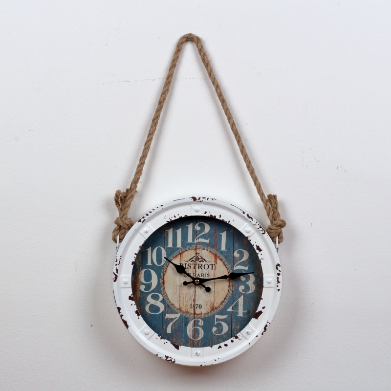 Nástenné hodiny BISTROT DE PARIS 27,5x6cm