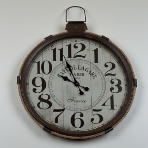 Nástenné hodiny CAFÉ DE LA GARE  64x68cm