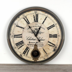 Nástenné hodiny Chateau Palmer 58cm