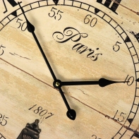 Nástenné hodiny dekoračné Paris 58cm