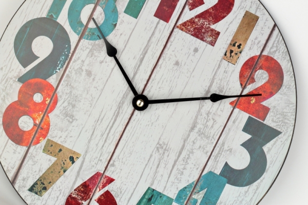 Nástenné hodiny do detskej izby 30cm