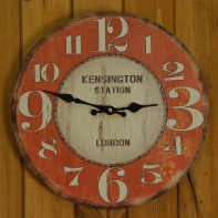 Nástenné hodiny Kensington station priemer 34cm