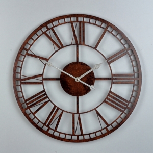 Nástenné hodiny kovové Business 45cm