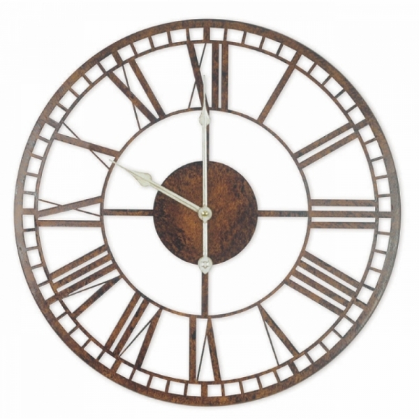 Nástenné hodiny kovové Business 45cm