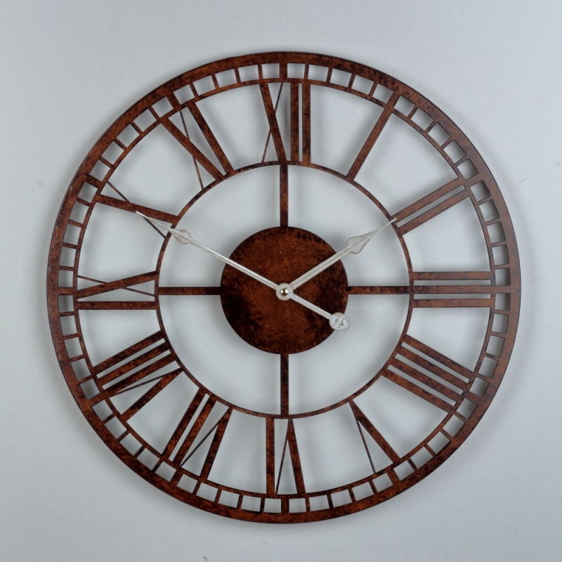 Nástenné hodiny kovové Business 45cm