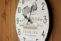 Nástenné hodiny Mom s 34cm