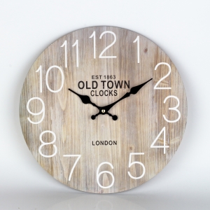 Nástenné hodiny OLD TOWN 34cm 