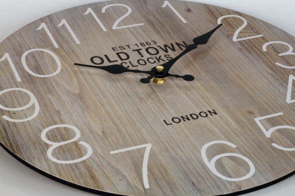 Nástenné hodiny OLD TOWN 34cm 
