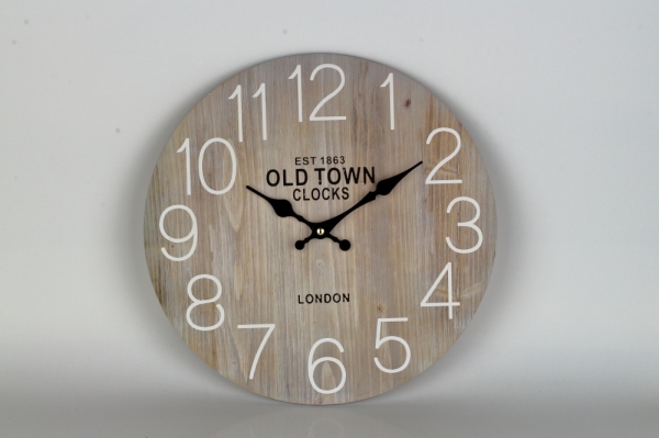 Nástenné hodiny OLD TOWN 34cm 