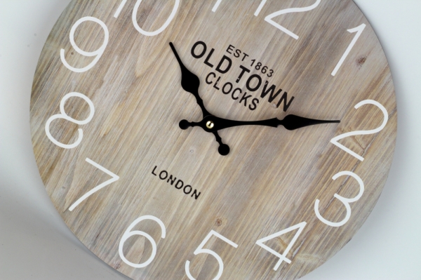 Nástenné hodiny OLD TOWN 34cm 