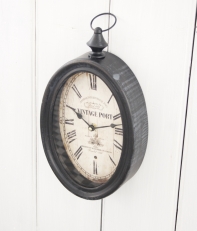  Nástenné hodiny oválne Vintage Port