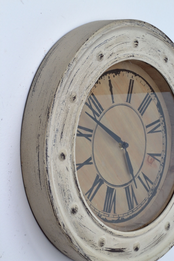 Nástenné hodiny plechové France 40cm