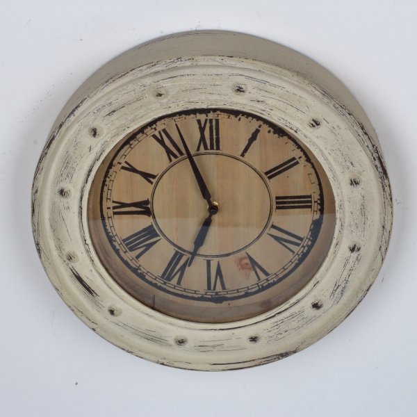 Nástenné hodiny plechové France 40cm