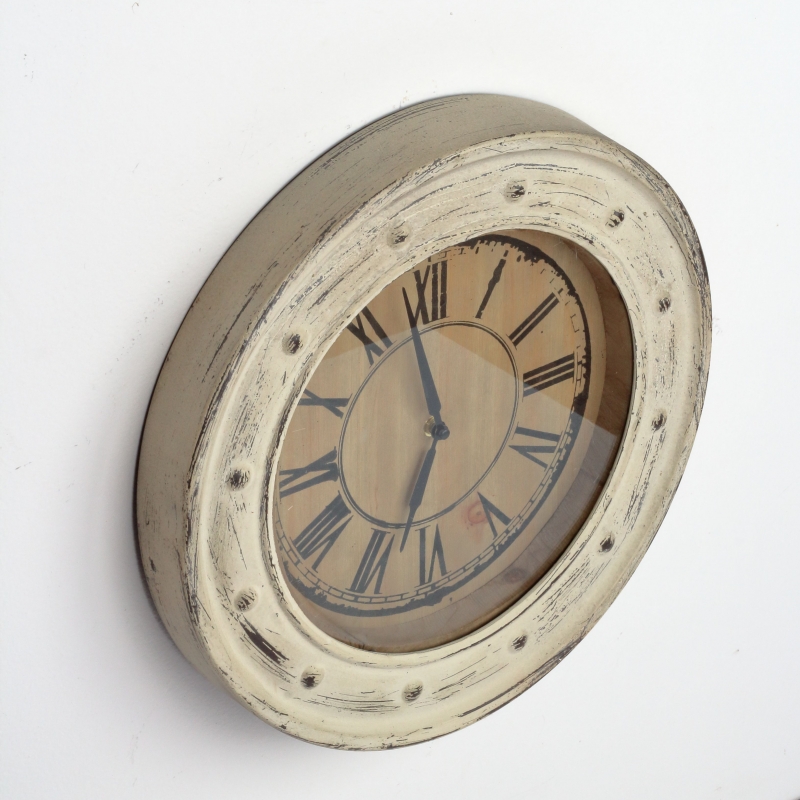 Nástenné hodiny plechové France 40cm