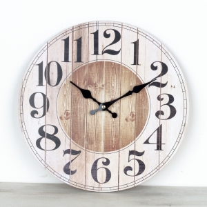Nástenné hodiny doskový vzhľad 34cm