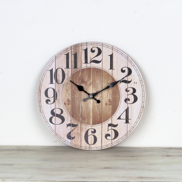 Nástenné hodiny doskový vzhľad 34cm
