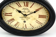 Nástenné hodiny s čiernymi číslami 28x27cm