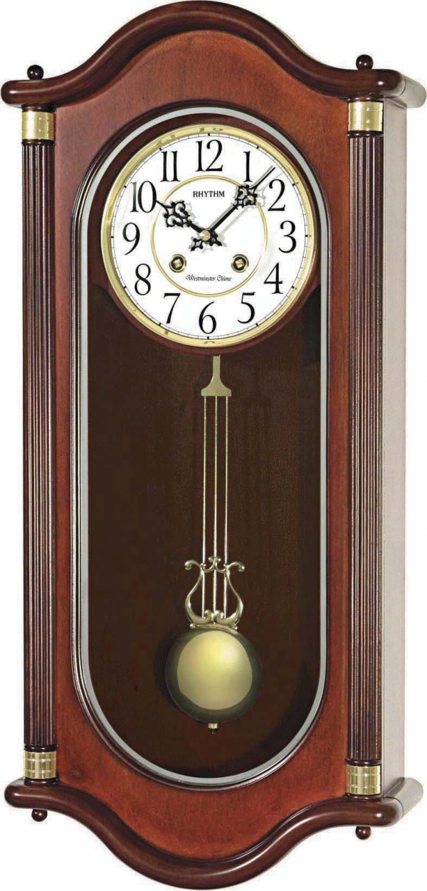 Nástenné hodiny s kyvadlom 30x12x63cm