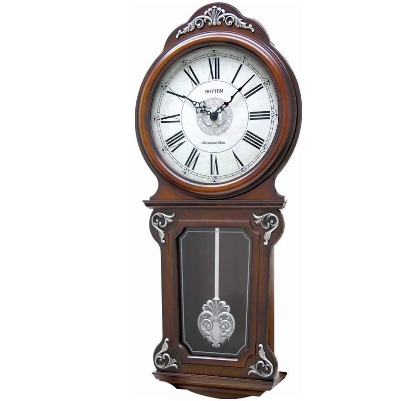 Nástěnné hodiny s kyvadlem 33x59,5x10 cm