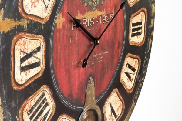 Nástenné hodiny s kyvadlom Paris 1925 58cm