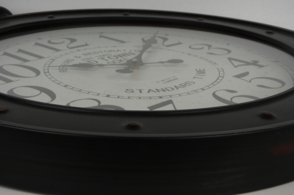 Nástenné hodiny s úchytom OLD TOWN 60cm