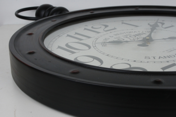 Nástenné hodiny s úchytom OLD TOWN 60cm