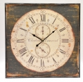 Nástenné hodiny vidiecký styl 60x60 cm