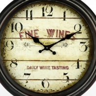 Nástenné hodiny Víno 40cm