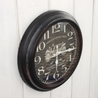 Nástenné kovové hodiny Automobiles 37cm