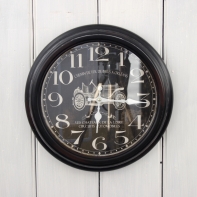 Nástenné kovové hodiny Automobiles 37cm