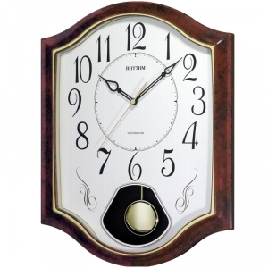 Nástenné kyvadlové hodiny 29x39x6cm