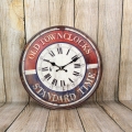 Nástenné retro hodiny OLD TOWN 40cm