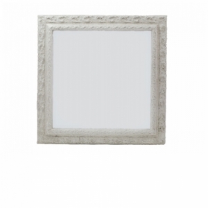 Nástenné zrkadlo s patinou 61x61cm