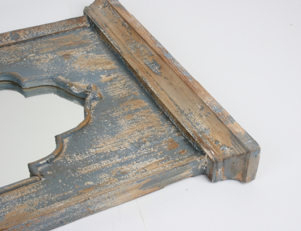 Nástenné zrkadlo so zábradlím 42x16x105cm