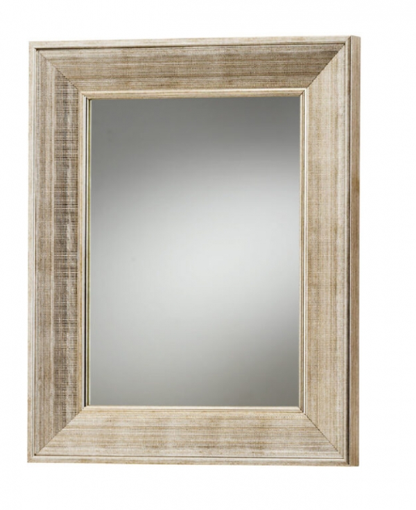 Nástenné zrkadlo v drevenom ráme 40x50cm