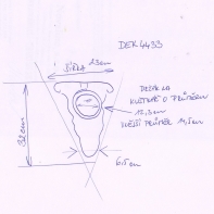 Nástenný držiak na kvety