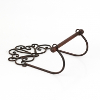 Nástenný držiak toaletného papiera