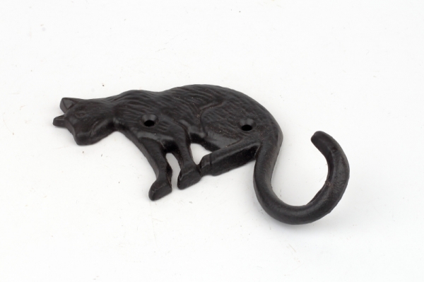 Nástenný háčik mačka 18x11cm