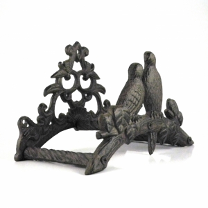 Nástenný liatinový držiak na záhradnú hadicu 26x17x15cm