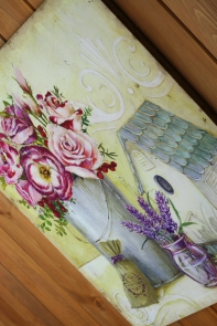 Nástenný obraz Rose lavender 46x56cm