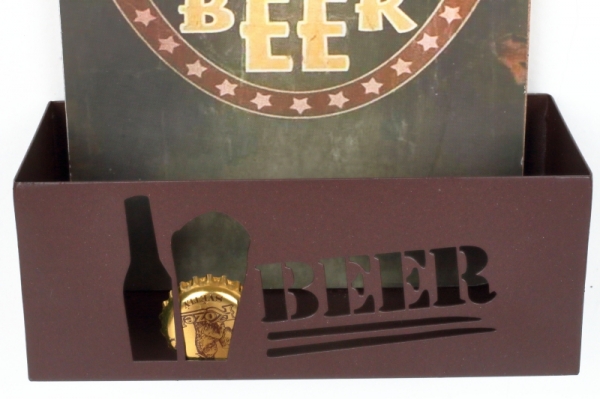 Nástenný otvárač na fľaše THE BEST BEER 14x37cm