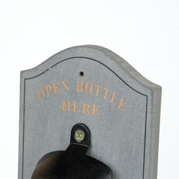 Nástenný otvárač na pivo 30cm