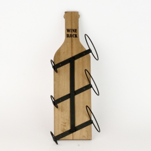 Nástenný stojan na víno 45cm