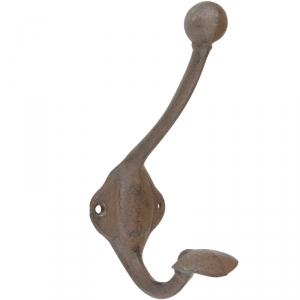 Nástenný vešiak a háčik na klobúk 6,0x8,3x17,2cm 